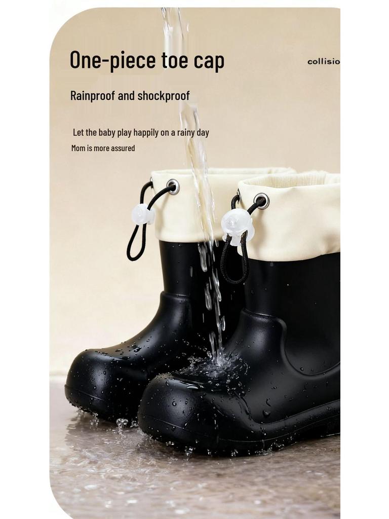 Dopamine EVA Kinder Wasserdichte Rutschfeste Leichte Gummistiefel für den Kindergarten