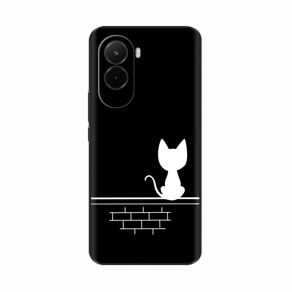 Soft Case For Xiaomi Poco M7 4G Luxury Print Back Cover For PocoM7 M7 Silicone Bumper Protective Shockproof Capa Pocom7 4G Coque