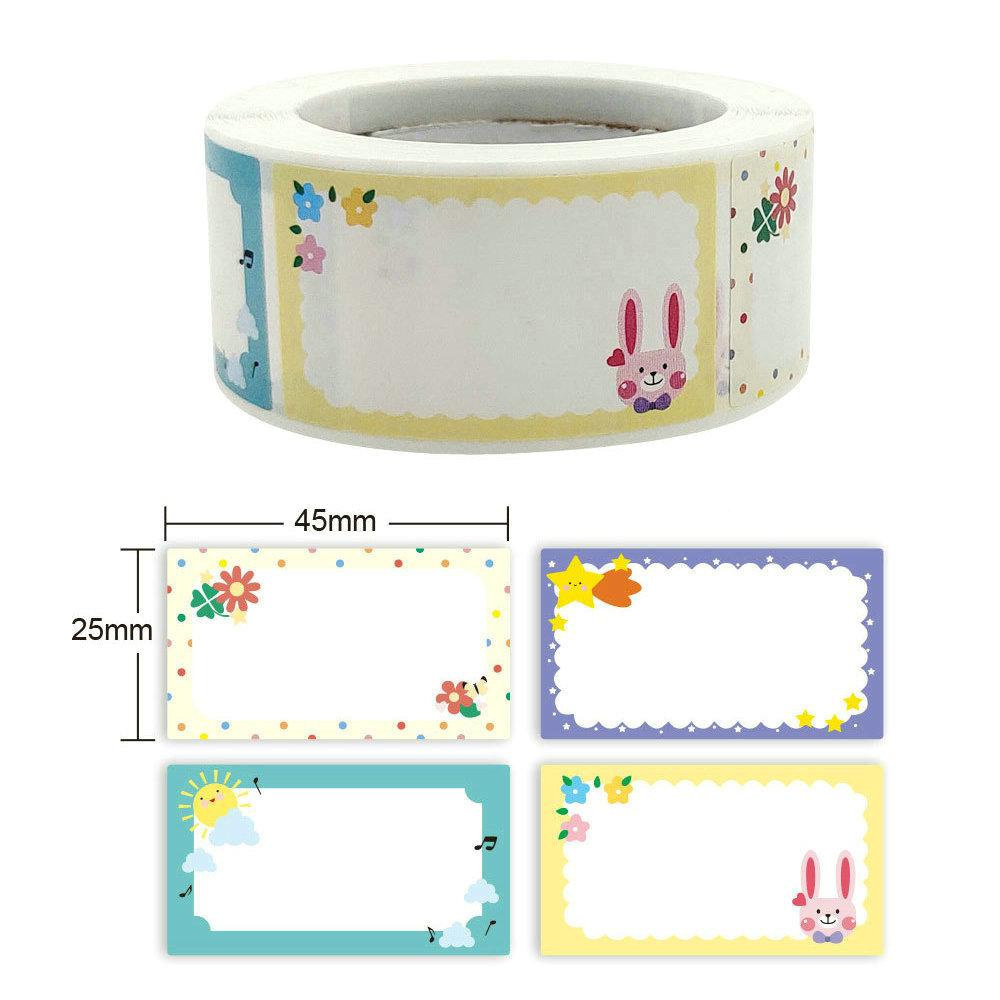 Hit Name Sticker Wholesale Rolls Of Handwritten Name Stickers For Children Namechildren'S Self-Adhesive Label Sticker Name Tag