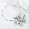 Summer Alloy Flower Collar European and American Hip Hop Necklace Women Trend Exaggerated Flower Accessories Necklace