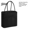Wool Holder with And Yarn Canvas Bag Knitting Thread Outlet Multiple Pockets Holes Sewing Tool Organizer for Travel Large