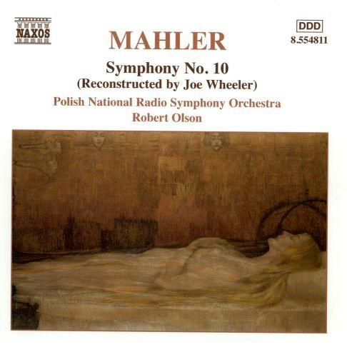 

CD G. MAHLER - Sym 10 8554811 Naxos 2002 Europe Classical Used