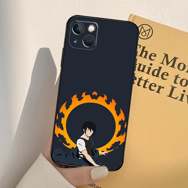 Benimaru Shinmon Fire Force Phone Case For iPhone 12 11 13 14 Pro Max X XR XS Max 7 8 Plus SE 2020 12 Mini 13 Mini Cover