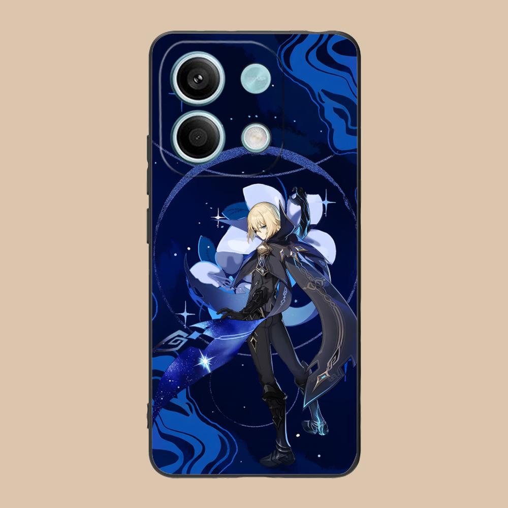 Game GI Dainsleif Phone Case for Xiaomi 15 14 13 12 Mi 11 T Ultra Lite Pro S X 5G Soft TPU Shockproof Cover
