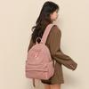 Schoolbag Backpack Corduroy Ladies Large Capacity Leisure Bag Student Bag Travel To Work Multi-pocket Lightweight