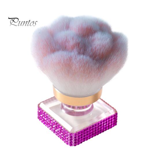 

Кисть для удаления пыли с ручкой из страз, кисть для удаления пудры с ногтей, многофункциональная кисть для нанесения румян и рассыпчатой основы