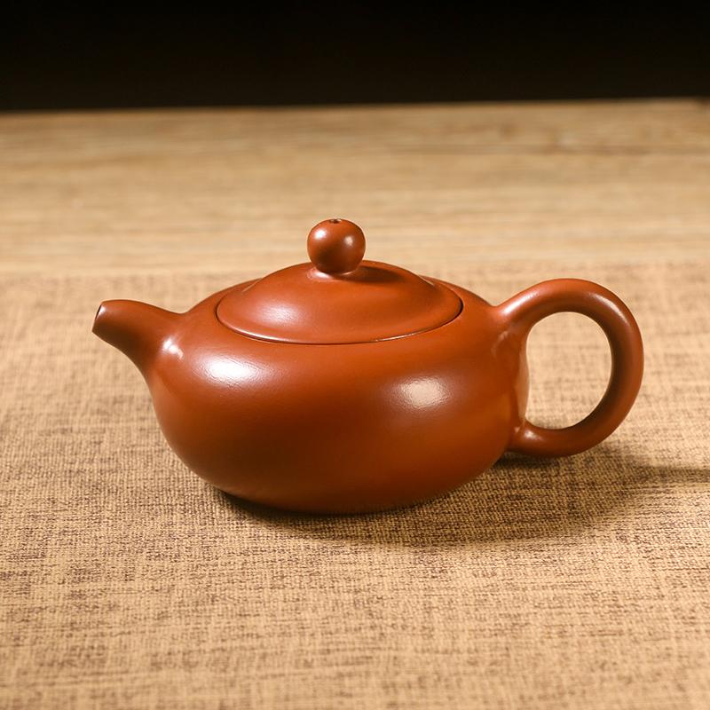 

80ml Yixing purple clay teapot Custom home tea infuser Tradition zisha Tea accessory Chinese ball hole filter tea kettle