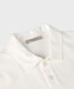 PANICALE Ivory Slub Cotton Casual Polo Shirt