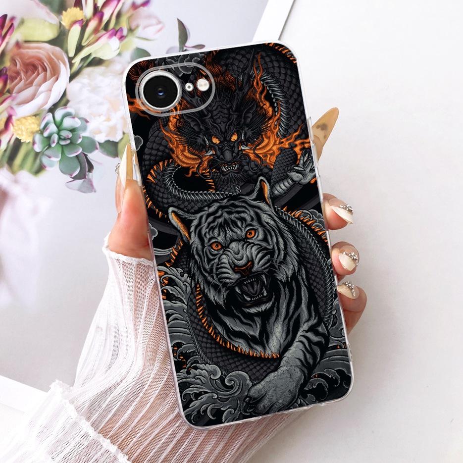 For Apple iPhone 16e Case A3409 Luxury Flowers Butterfly Painted Cover Soft Slim Phone Case For iPhone 16e iPhone16e Fundas Bags