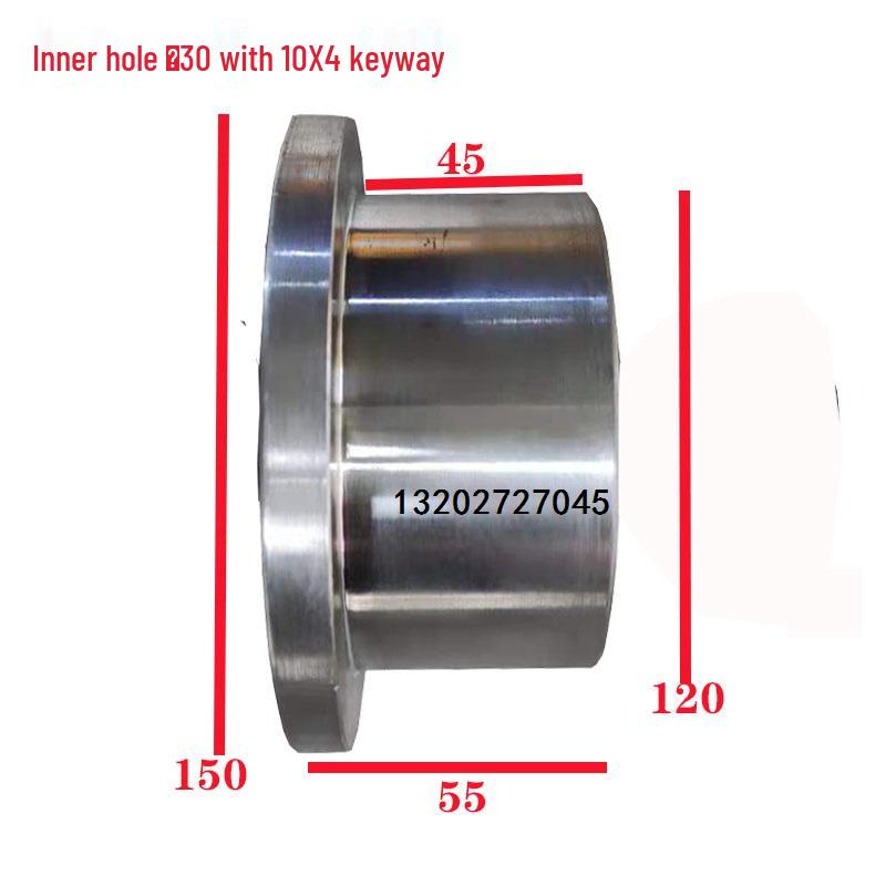 Electric Rail Cart Drive Wheel with Keyway - Internet Celebrity AGV Pulley Train Wheel