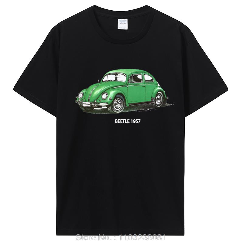 Classic Car Tops T Shirt Classic Car Pattern TShirt For Unisex Creative Graphic Clothing Oneck Custom Printed Cotton Tshirt