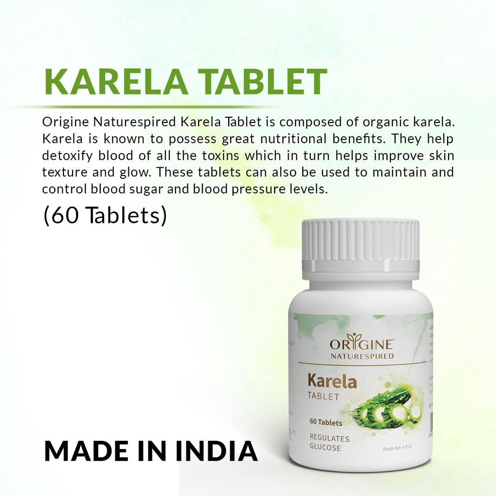 Wellness Ierburi Pure Karela 60 Tablete Pachet de 2 Wellness Metabolic Îngrijirea Pielii Imunitate Detoxifiere Supliment Extract Natural
