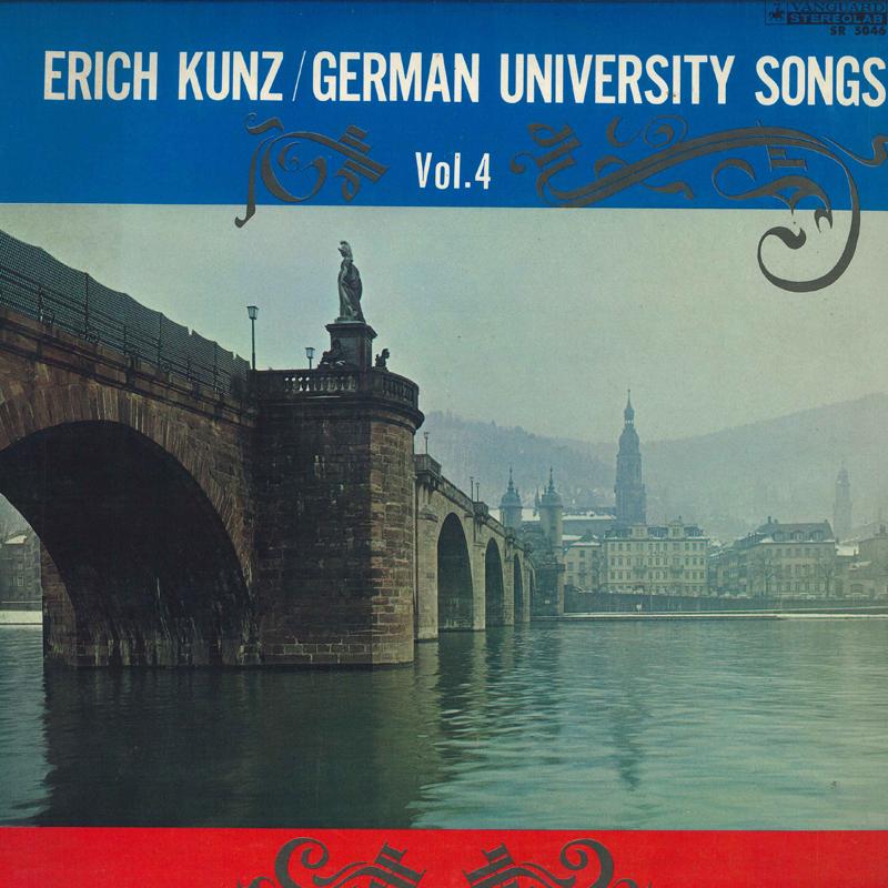 

LP Record - German Student Songs Vol.4 SR5046 VANGUARD Japan Classical Used