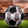 Corinthians Size 5 Soccer Ball, Machine-Stitched PVC, Durable & High Bounce, All Ages Fit, Fan Merchandise, Matches & Outdoor Use.