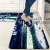VANCOUVER CANUCKS Flannel Kitchen Mat Christmas Soft Area Rug Non Slip Floor Carpet Home Decoration