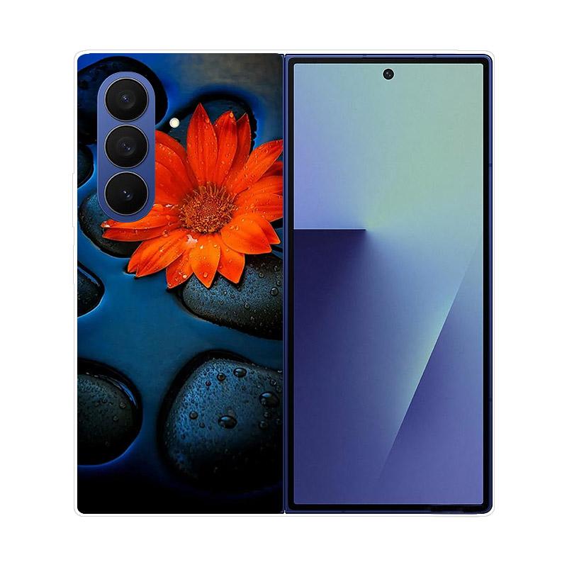 For Samsung Galaxy Z Fold 7 5G Phone Case Cover Transparent Back Protective Shell Coque For Samsung Z Fold7 Clear Hard PC Fundas