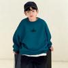 Jungen Langarm Pullover Kapuzenlos Sweatshirt Lässig Große Kinder Herbst Frühling Oberteil
