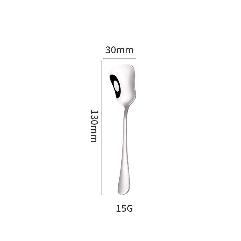 Stainless Steel Common Spoon and Fork Set Banquet Party Service Parting Colander Cake Spoon Dessert Shovel Butter Knife
