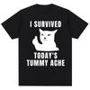 T-shirt in Cotone Gatto Divertente Certified Freak Unisex Uomo Donna Opium Merch Moda Taglia Grande Top Manica Corta Stampa Lettere T-shirt S-4xl