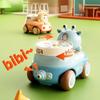 Early Learning Inertia Toys Car 3 Facial Pull Back Press Vehicle Toys  Friends Birthday Gifts