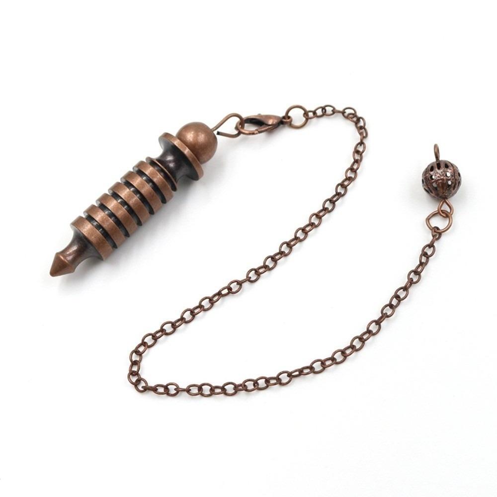 Energy Isis Pendulum Pointed Meditation Cone Metal Pendulum Witch Spiritual Pendulos Women