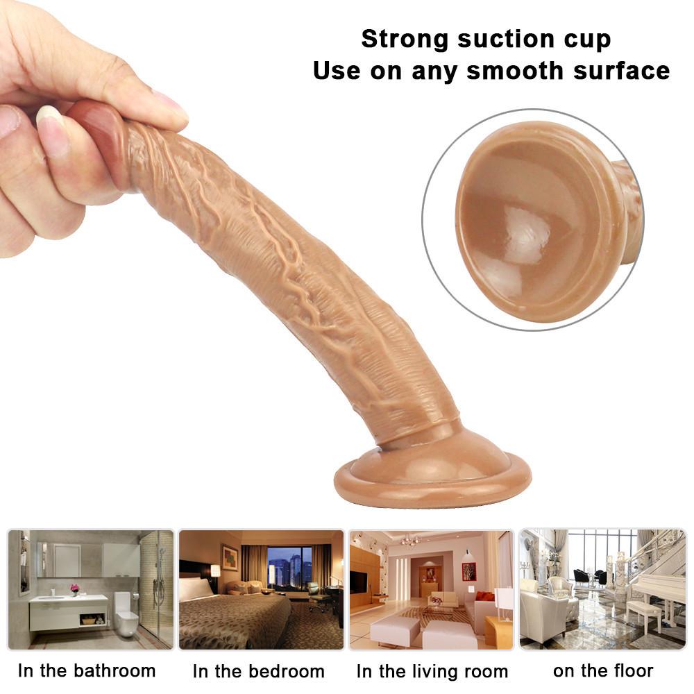 Realistischer Mini-Dildo, Sexspielzeug für Frauen, Männer, Paare, Silikon, Penis-Masturbator, Dildos, erotischer Schwanz, G-Punkt, Klitoris, Analsex-Spielzeug