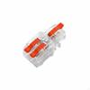 50 Pieces Quick Connect Wire Connector Easy Wiring Reusable Electrical Hardware