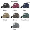 Retrostereo F'lorida Embroidered Baseball Cap Patch Distressedstereoembroider Peaked Cap Sunshade