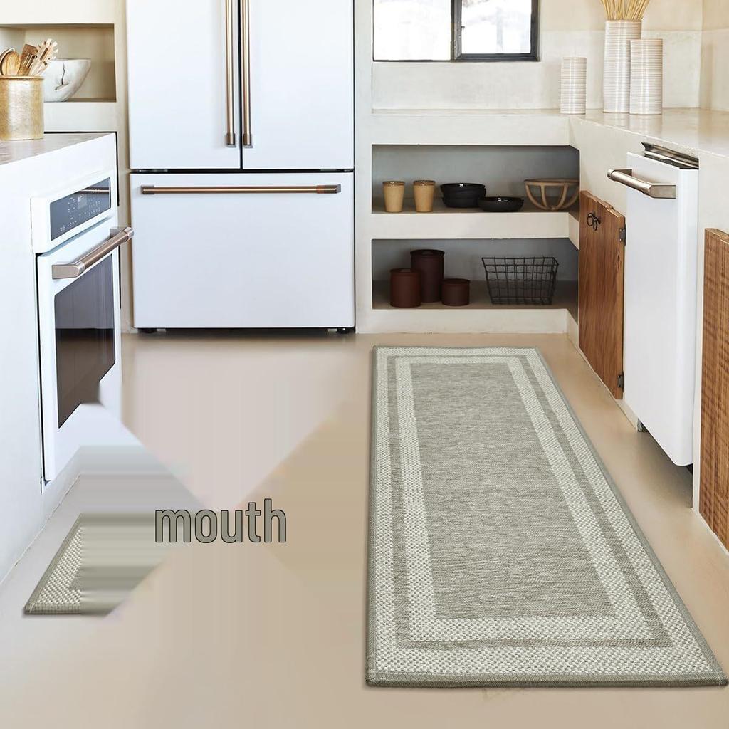 Nordic Style Absorbent Kitchen & Entryway Floor Mat