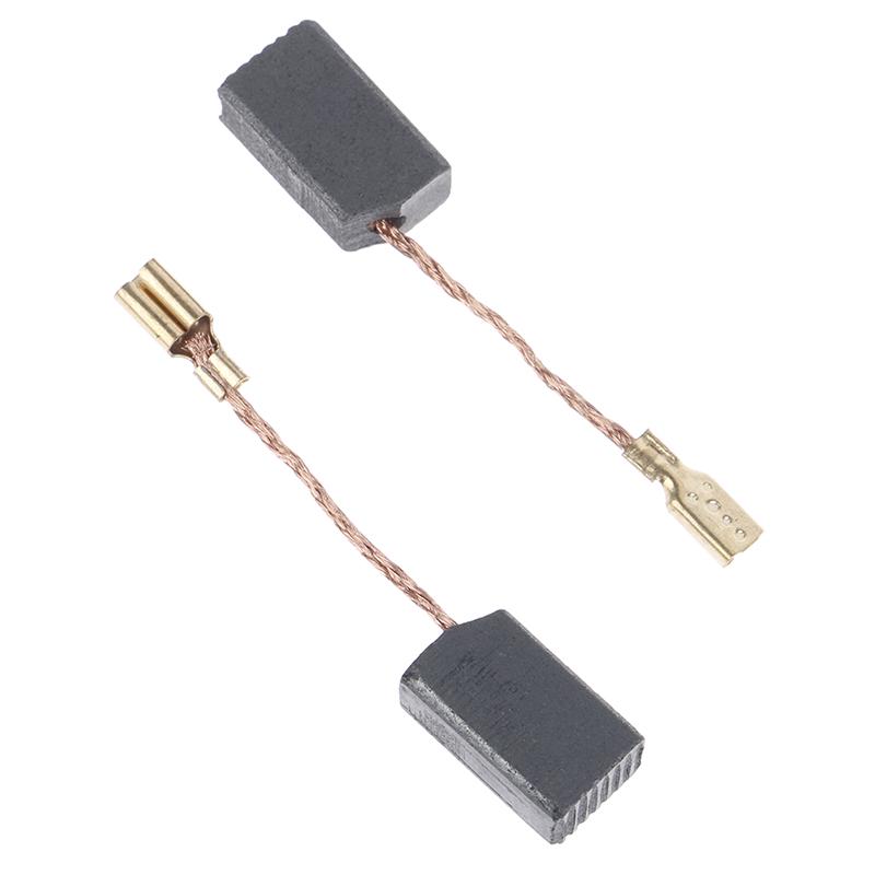 10 szt. Grafitowo-miedziane szczotki węglowe silnika Zestaw do szlifierki kątowej 100 mm 6*8*14 mm