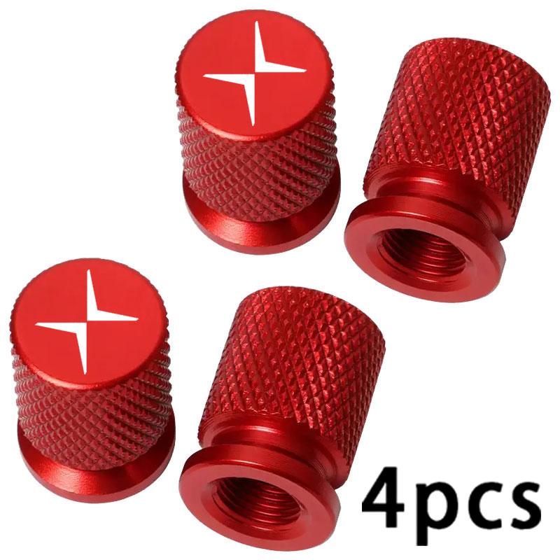 

Car Wheel Tire Valve Caps Tyre Stem Covers Airdust Waterproof For Volvo Polestar 1 Polestar 2 Polestar 3 Polestar 4 Polestar 5
