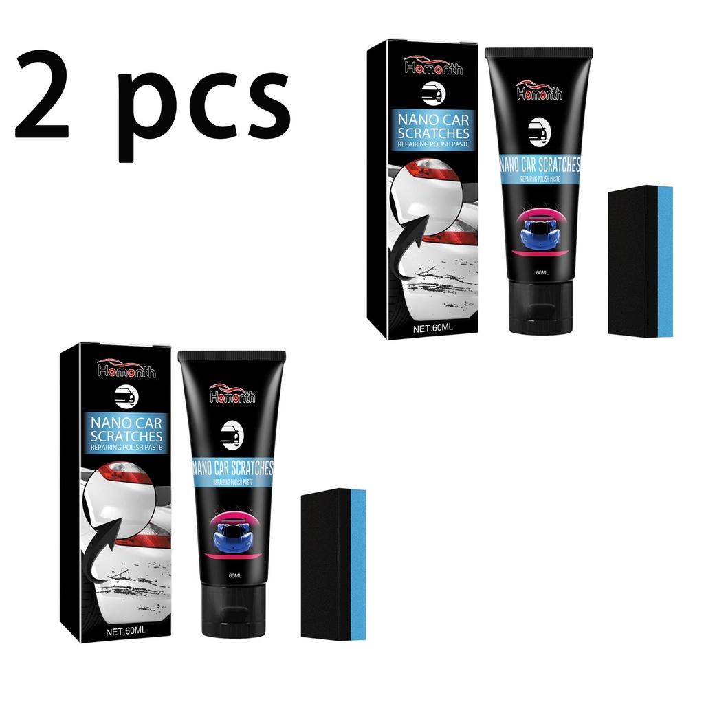 Homonth Car Scratch Repair Paste  (60ml+sponge) Paint Scratch Scratch Maintenance Repair Repair Paint Polishing Seamless Repair