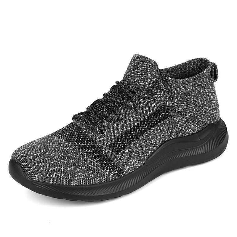 Spring and Summer New Men's and Women's Trendy Shoes Flying Woven Youth Mesh Sports Casual Shoes Couple Sports Shoes Lazy Shoes