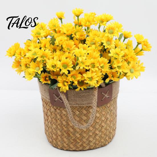 Front Porch Fake Flower 1/5/10Pcs Fall Artificial UV Resistant Plastic Home Weatherproof Plants Wedding Party Table Centerpiece Indoor Outdoor