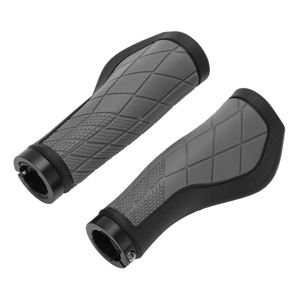 Bike Handle Handlebar Grips Mountain Bike Replacement Handlebar Grip with End   for Replacement Repair