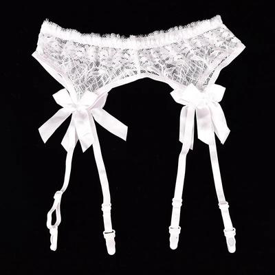 2023 Sheer Lace Ligas Sexy Top Coscia Alta Reggicalze Calze Bondage Lingerie Reggicalze Reggicalze Set