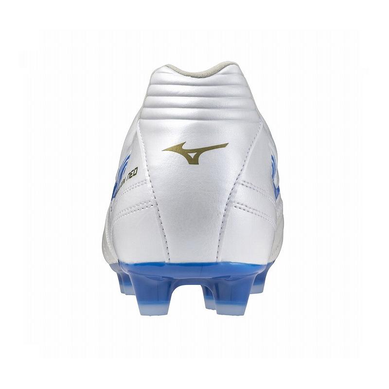 Mizuno Monarcida Comfortable Versatile Durable Soccer Shoes Unisex Soccer Shoes White Blue P1GA242325