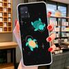 Cartoon Sea Turtle Tortoise Cover Phone Case For Samsung Galaxy A12 A22 A32 A52 A72 A02S Phone Case Note 20 Ultra 10 S10 Plus A5