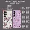Colorful Butterfly Print Case For Samsung Galaxy S26 S25 Ultra S24 S23 S22 Plus S21 FE A15 A16 A17 A35 A36 A54 A55 A56 5G Soft Cover