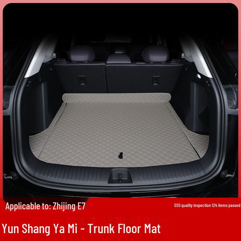Buick Envision E7 Trunk Mat - Compatible with 2016-2026 Models, Leather Accessory.
