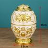 European Toothpick Holder Creative Toothpick Box Luxury Vintage Home Decor Cute Toothpick Jar