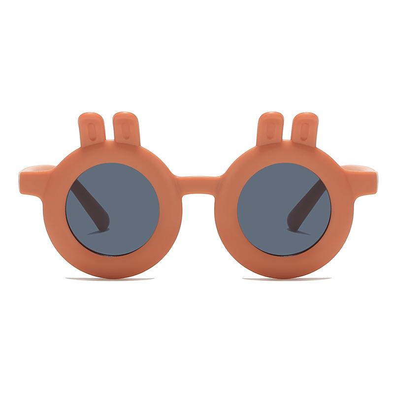 New fashion small ear rabbit children's sunglasses photo party children's sunglasses small circle baby glasses