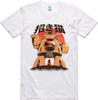 Mens Anime Manga T Shirt Mech Cat Robot Regular Fit Tee
