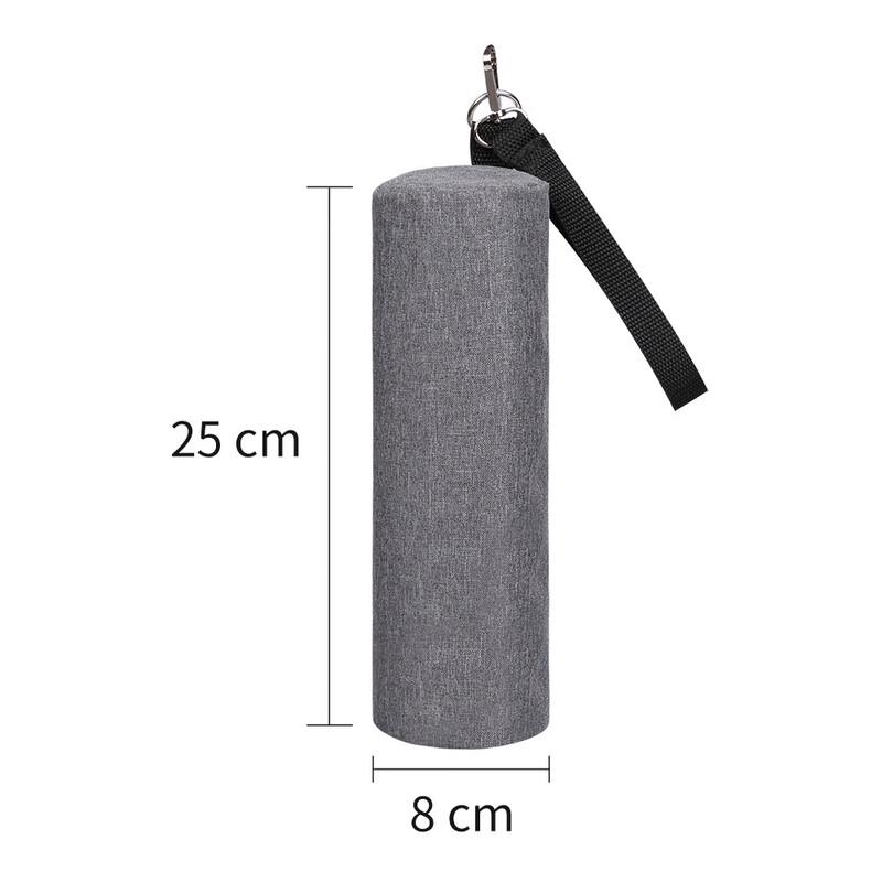 Portable Cylindrical Insulated Cooler Bag
