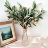 Plastic Artificial Olive Branch With Olive Fruit Fake Plant Decoration  DIY Projects