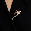 Bow Ribbon Brooch, High-end Women's Luxurious and Elegant, Pearl Brooch, Design Sense, Niche Brooch