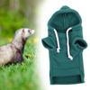 Warm Ferret Hoodie With Drawstring Hamster Drawstring Hooded Sweatshirt  for Lizard/Squirrel