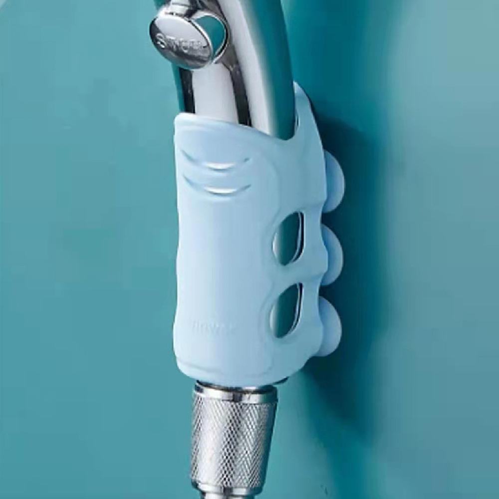 1 Stück Duschkopfhalter Verstellbar 360° Drehung Selbstklebend Duschkopfhalterung Wandmontage Ständer SPA Badezimmerzubehör