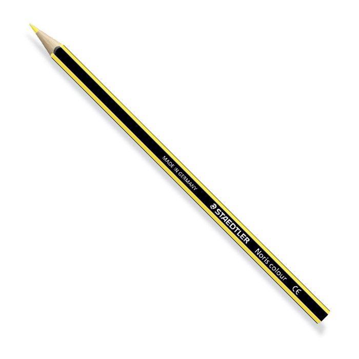 Colored Pencil - STAEDTLER - NORIS PLUMIER - 12 Assorted Colors - Certified Wood - Ergonomic