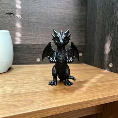 Fantasy Dragon Decor 3D Printed Shaped Pen Holder, Creative Claw Desk Holder Organizer for Pens Lipstick Jewelry, Small Desktop Storage